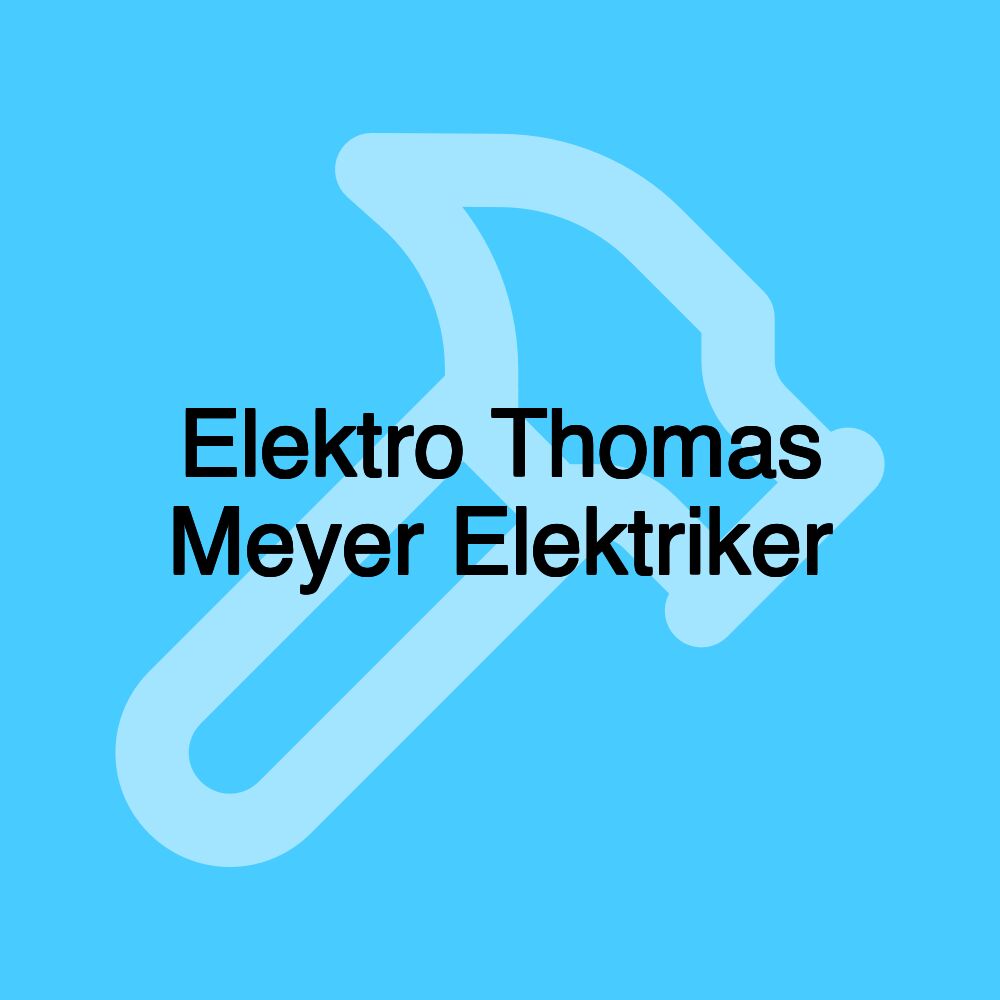 Elektro Thomas Meyer Elektriker