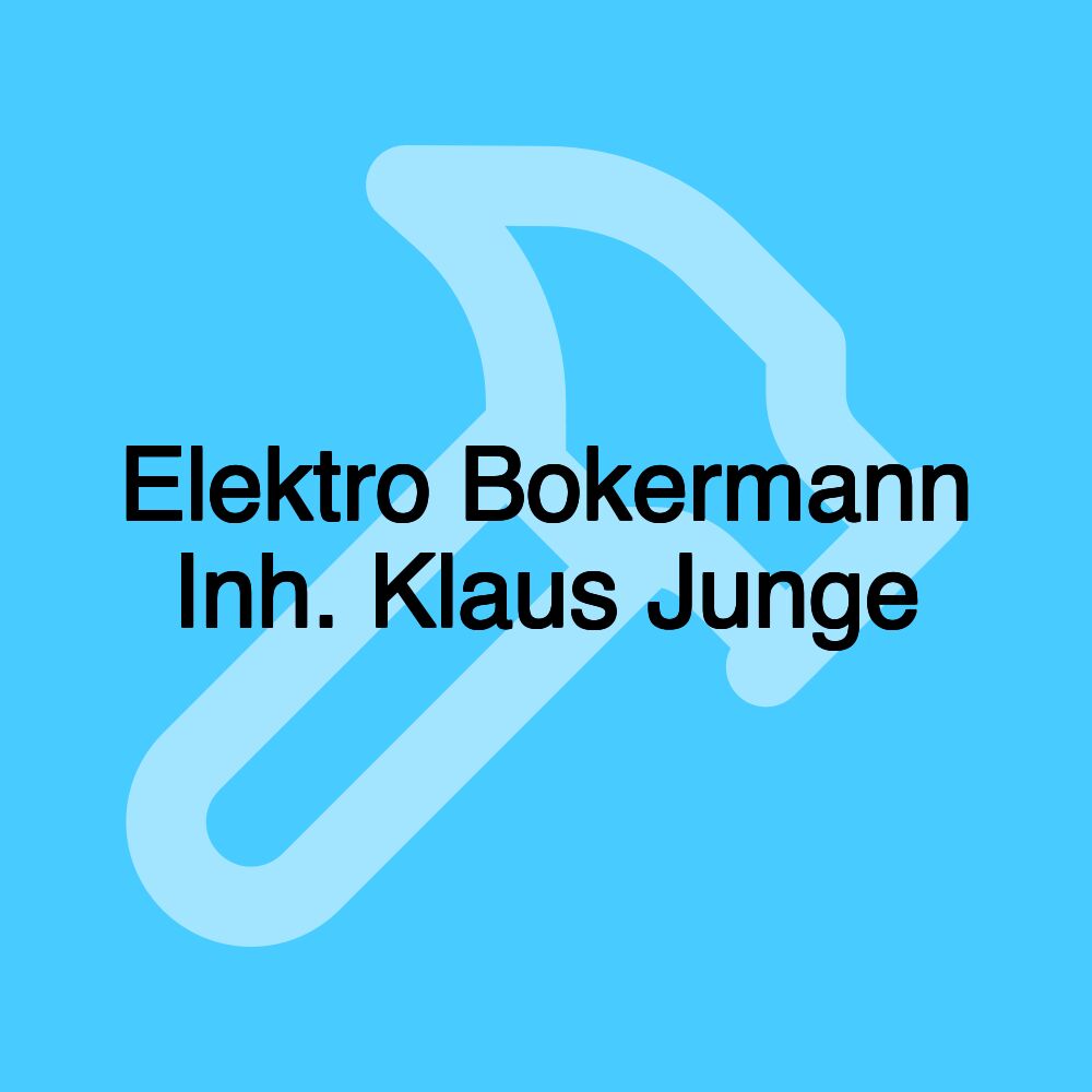 Elektro Bokermann Inh. Klaus Junge