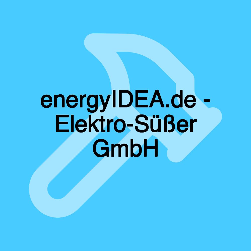 energyIDEA.de - Elektro-Süßer GmbH