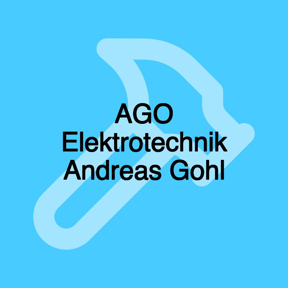 AGO Elektrotechnik Andreas Gohl