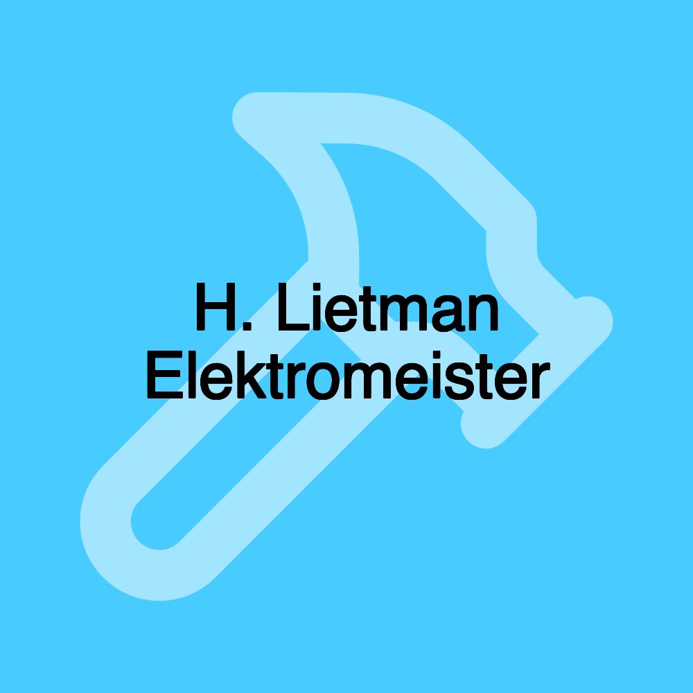 H. Lietman Elektromeister