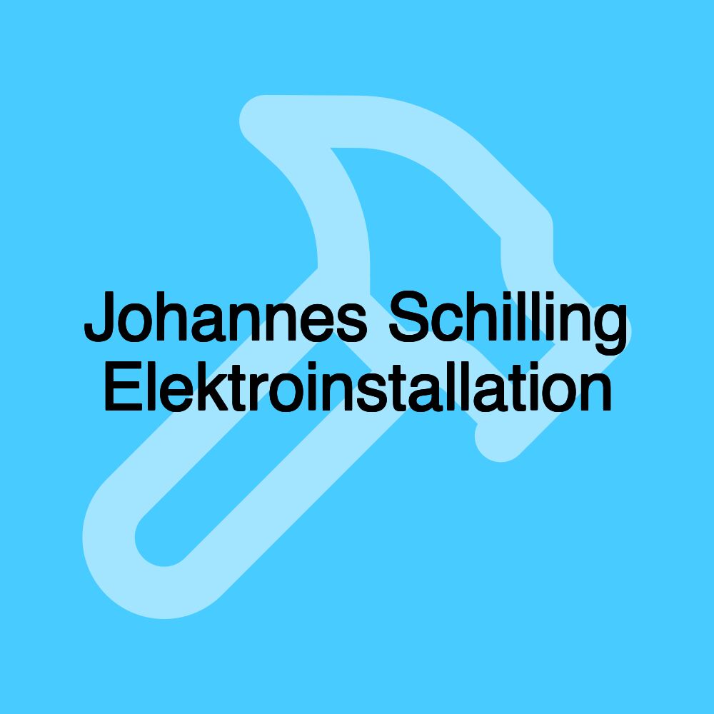 Johannes Schilling Elektroinstallation