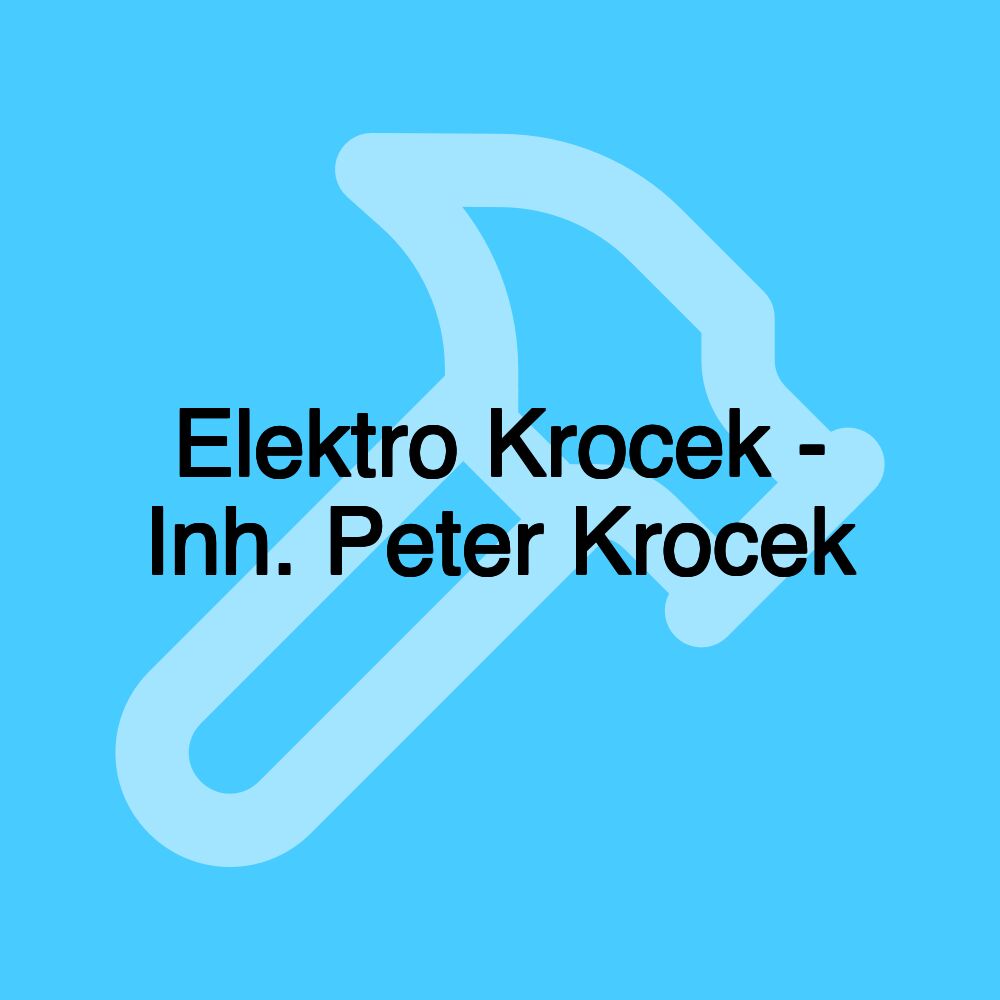 Elektro Krocek - Inh. Peter Krocek