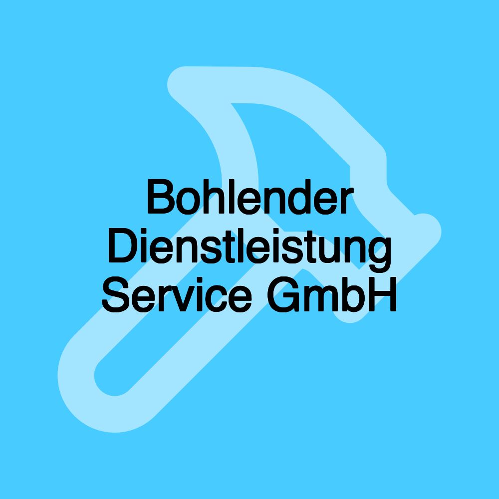 Bohlender Dienstleistung Service GmbH