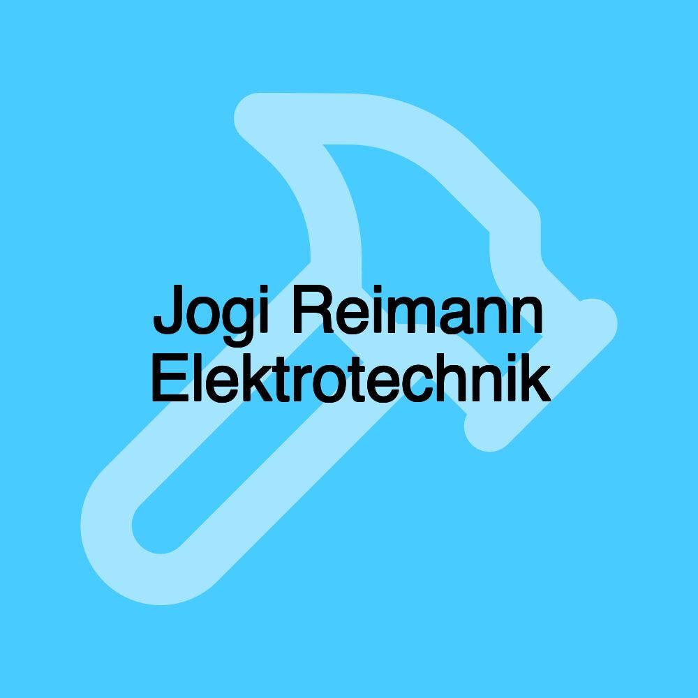 Jogi Reimann Elektrotechnik