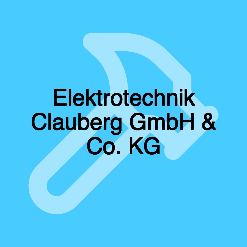 Elektrotechnik Clauberg GmbH & Co. KG