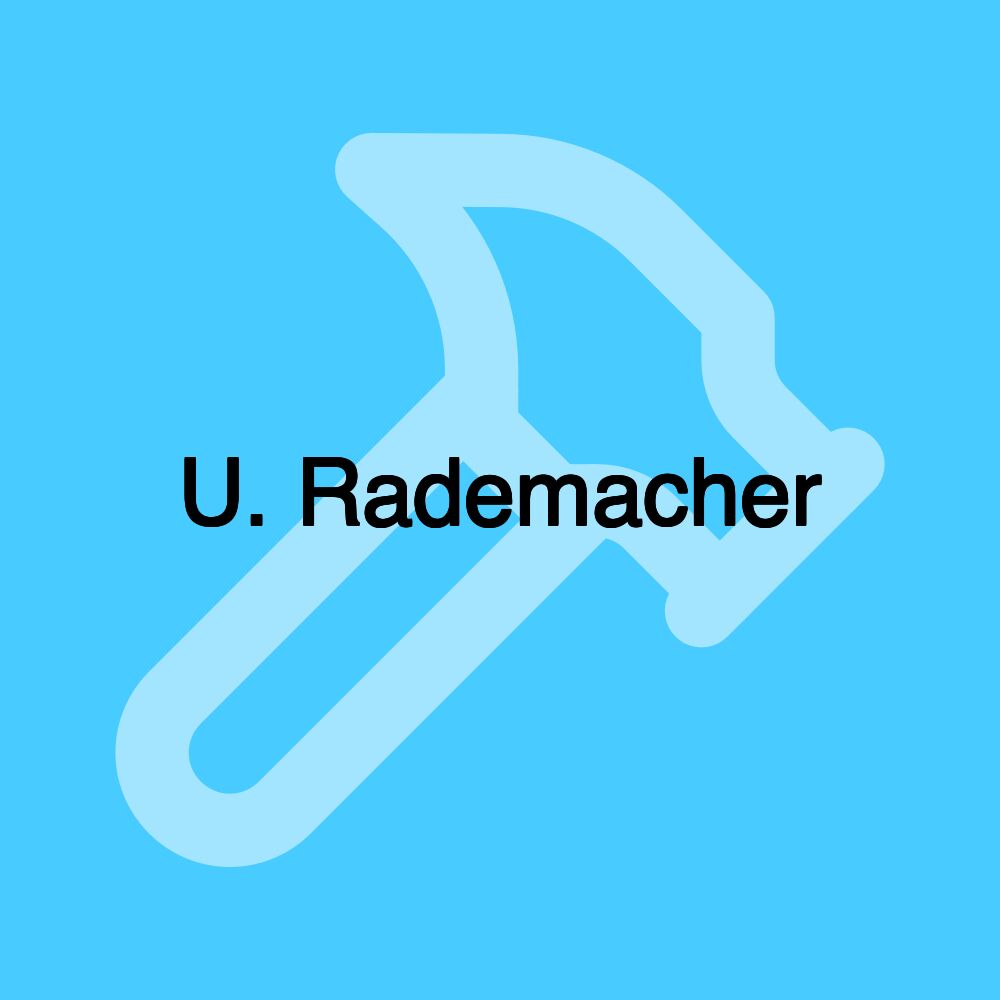 U. Rademacher