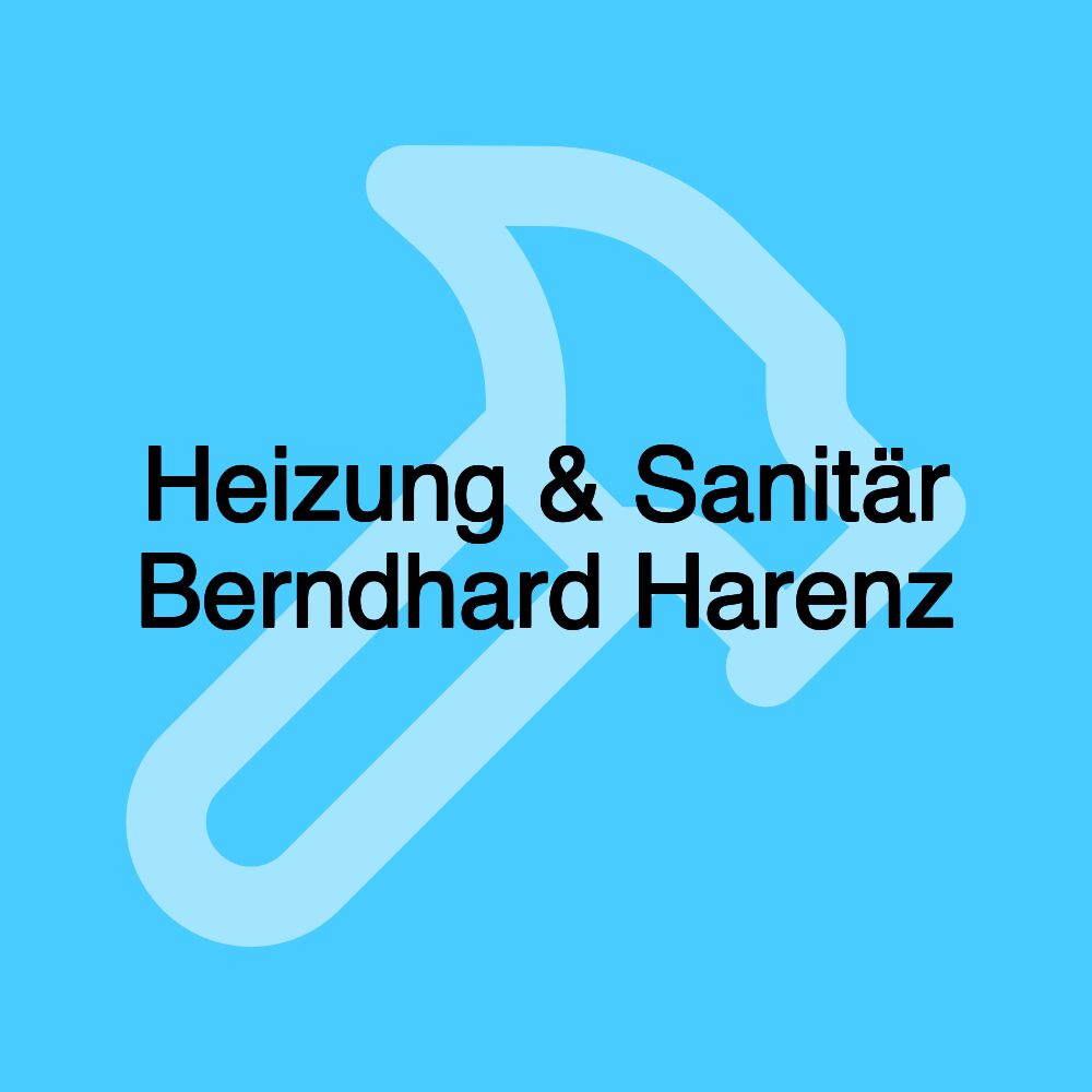 Heizung & Sanitär Berndhard Harenz