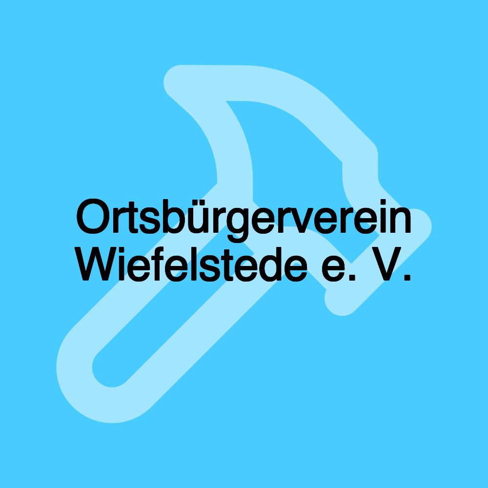 Ortsbürgerverein Wiefelstede e. V.