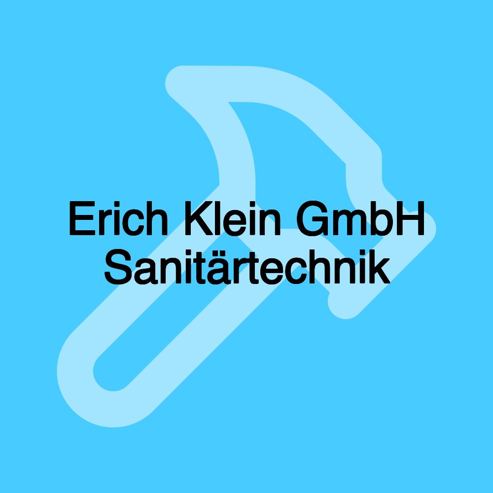 Erich Klein GmbH Sanitärtechnik