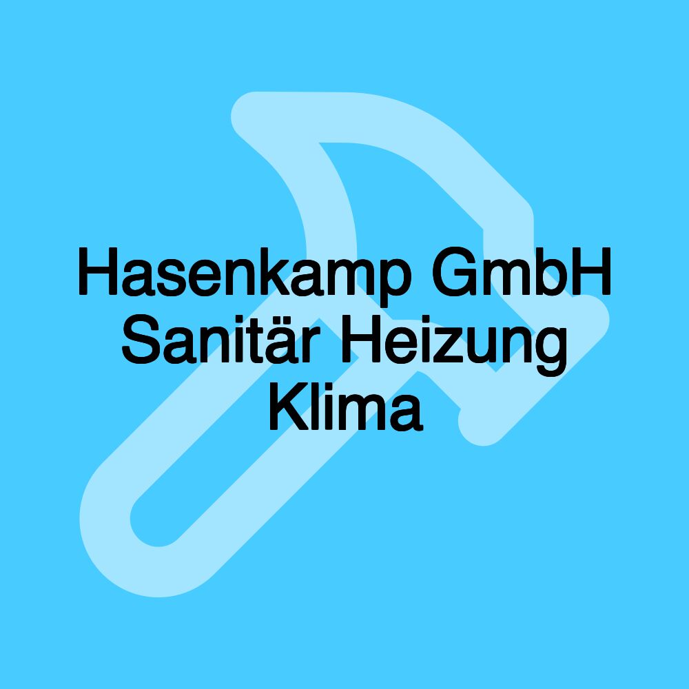 Hasenkamp GmbH Sanitär Heizung Klima