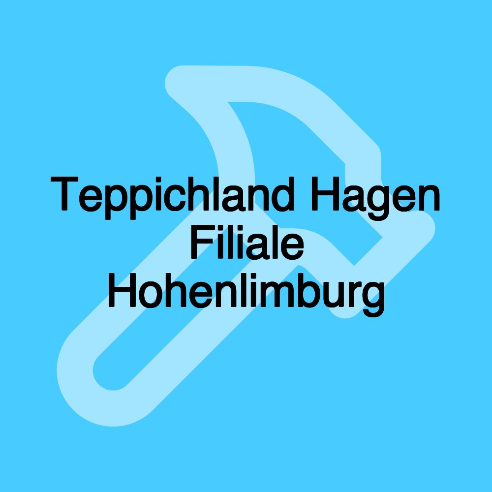 Teppichland Hagen Filiale Hohenlimburg